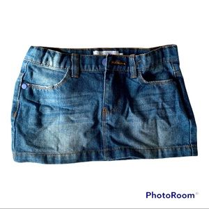 🎀[3/$20] Tiny Kids Denim Mini Skirt